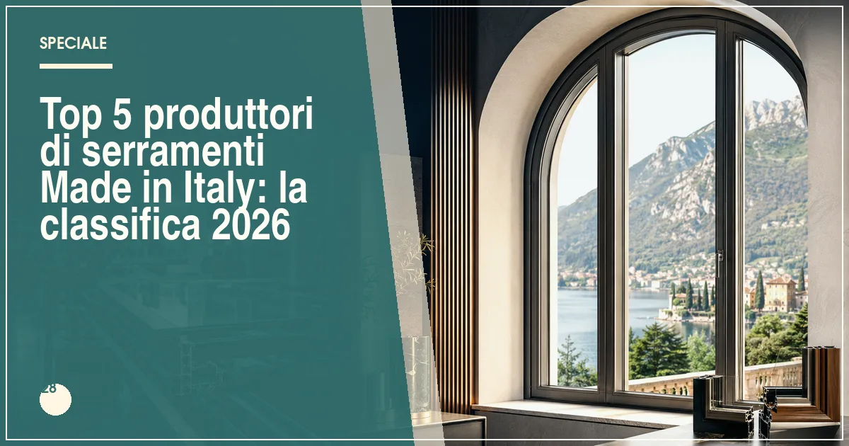 Top 5 produttori di serramenti Made in Italy: la classifica 2026